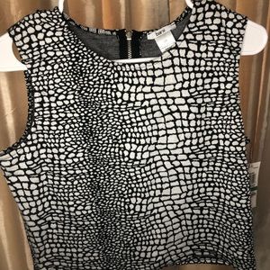Crop top with print